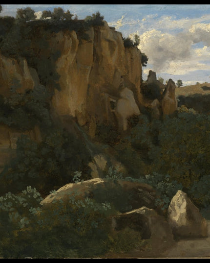 Felsiges Waldtal bei Cività Castellana