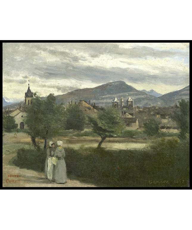 Genève vue de la campagne