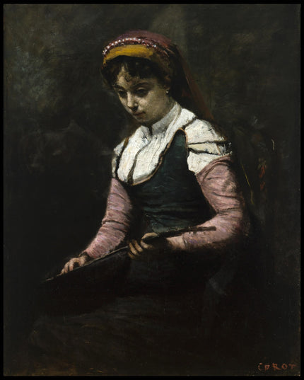 Girl with Mandolin