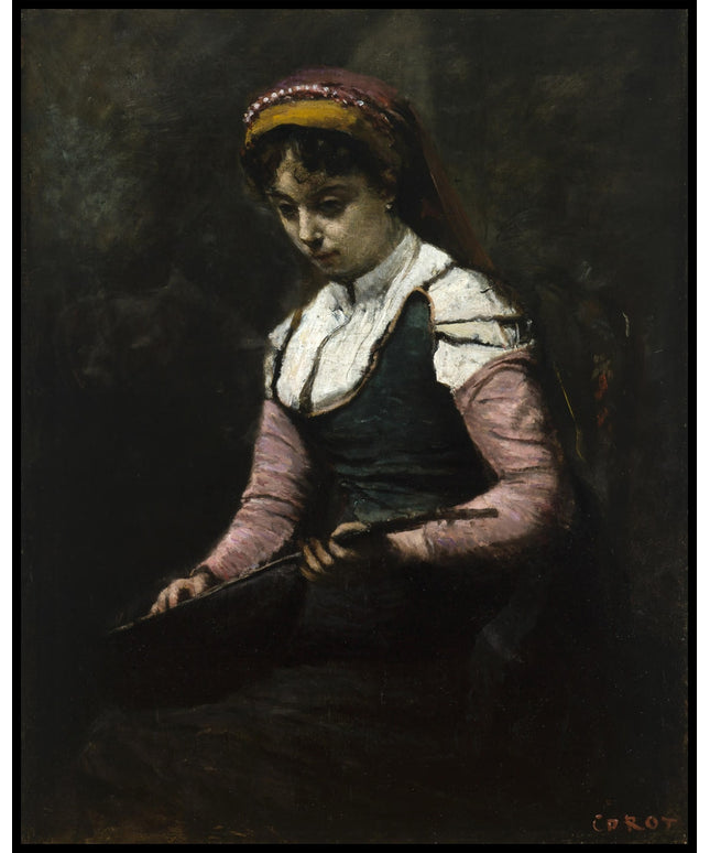 Girl with Mandolin