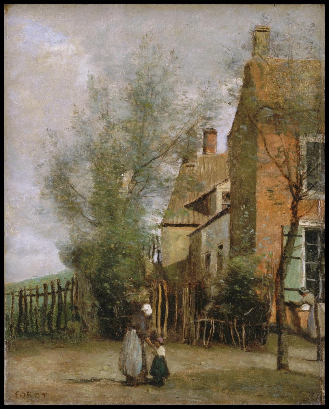 Maison dans le village de Saint-Martin