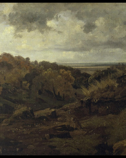 Italian Landscape near Marino in Autumn