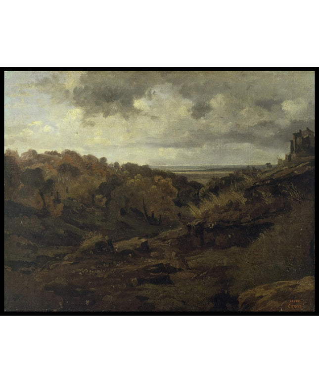 Italian Landscape near Marino in Autumn