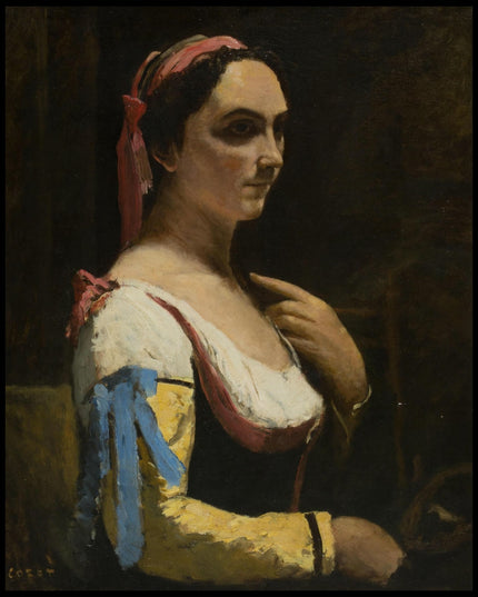 Italian Woman, or Woman with Yellow Sleeve