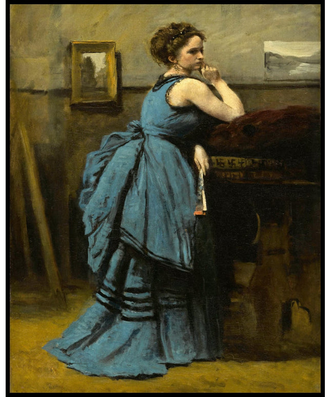Lady in Blue