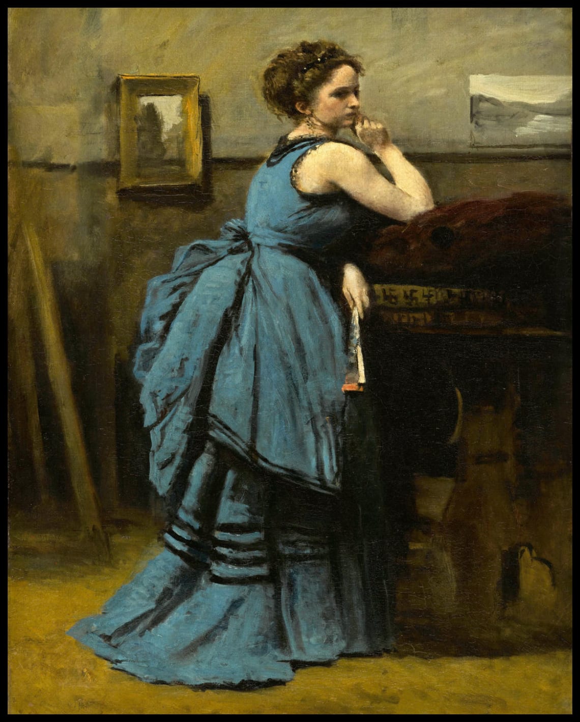 Lady in Blue