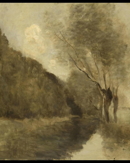 Landscape with a Stream and Willows near Gisors