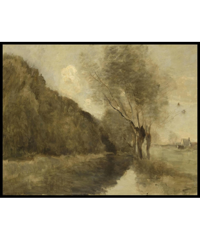 Landscape with a Stream and Willows near Gisors