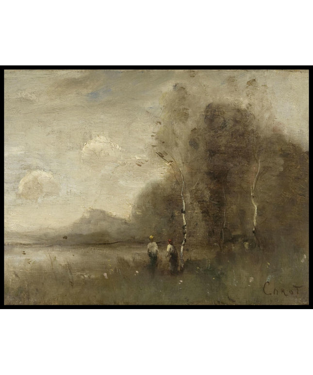 Landscape with Two Figures