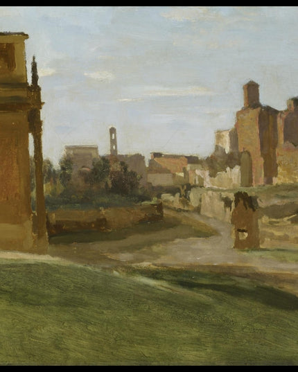 L'arc de Constantin et le forum