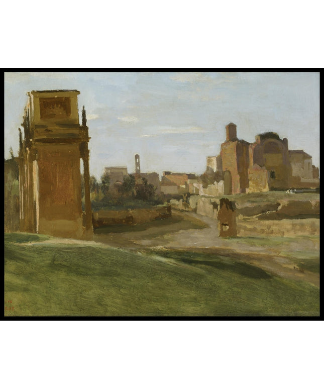 L'arc de Constantin et le forum