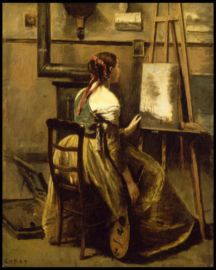 Corot's Studio