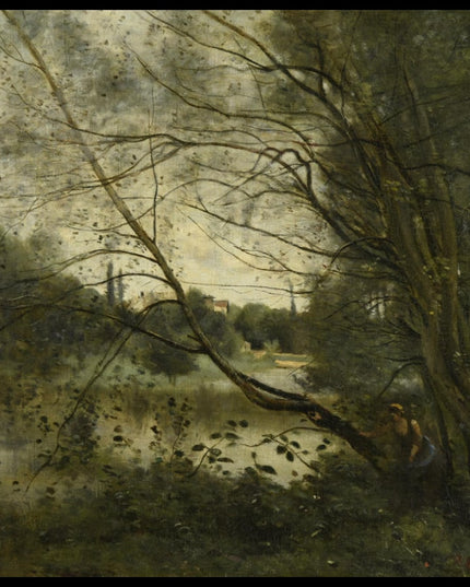 L'Étang à l'arbre penché