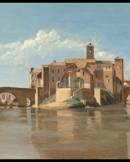 The Island and Bridge of San Bartolomeo, Rome