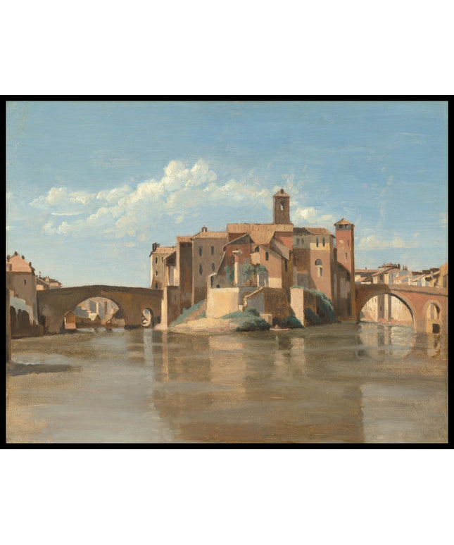 The Island and Bridge of San Bartolomeo, Rome