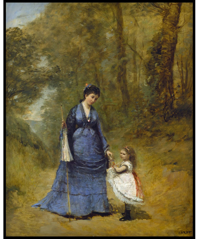 Madame Stumpf and Her Daughter