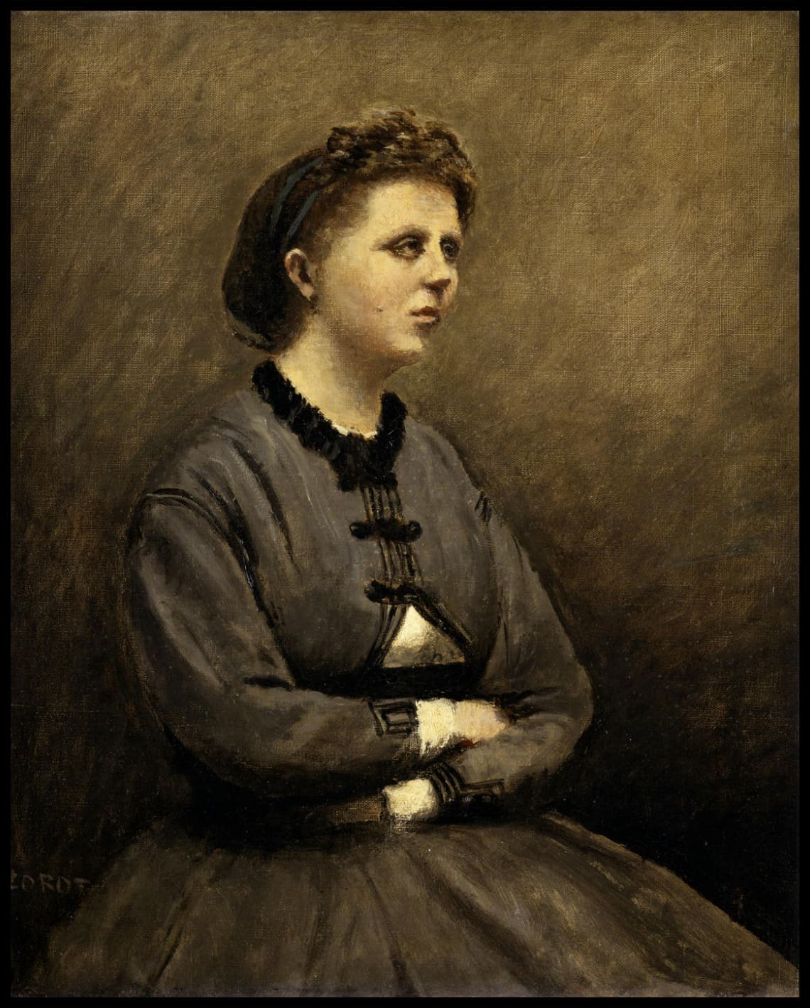 Mme de Larochenoire, épouse du peintre