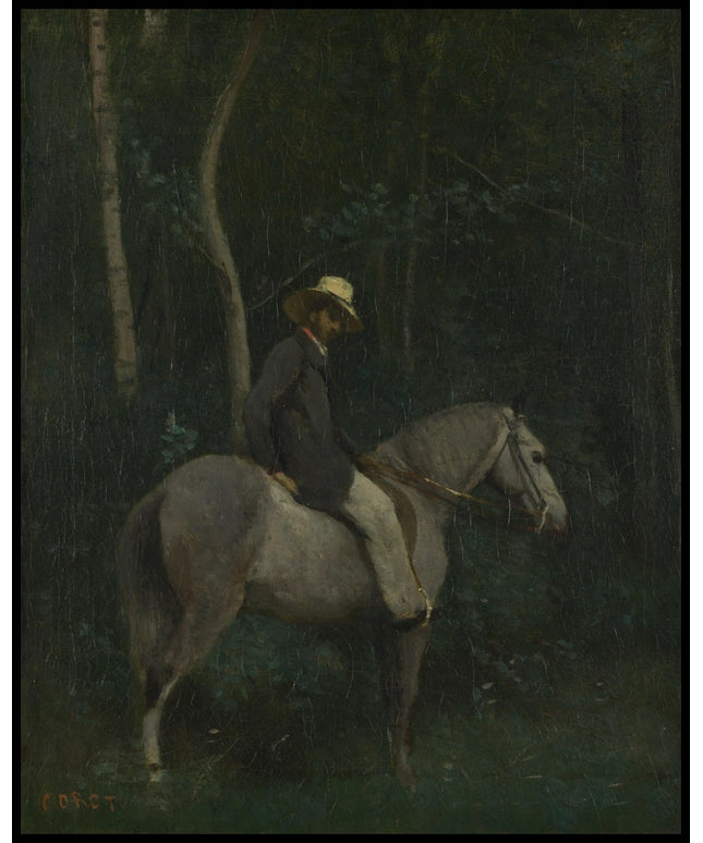 Monsieur Pivot on Horseback