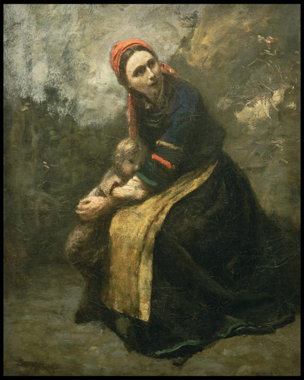 Mother Protecting Her Child