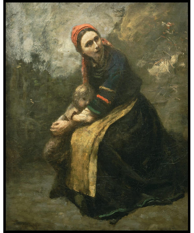 Mother Protecting Her Child