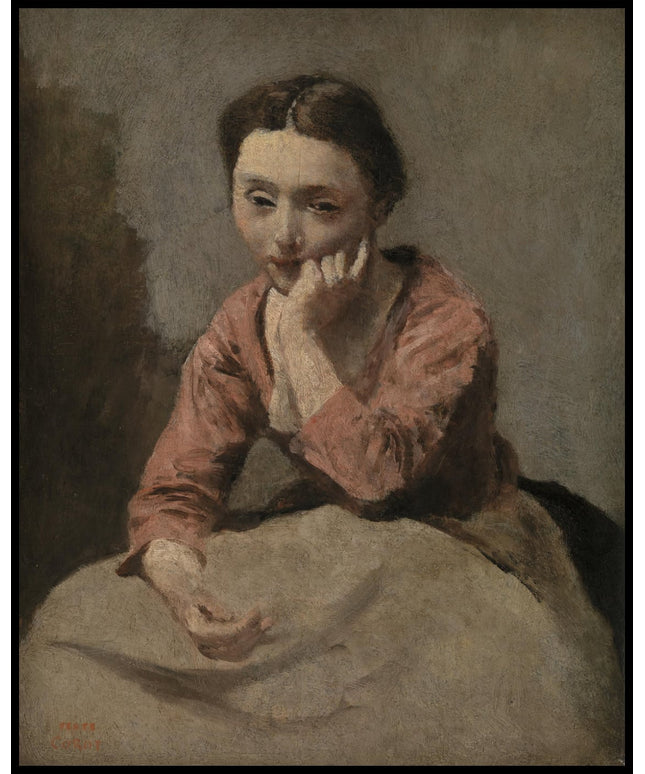 Pensive Young Woman