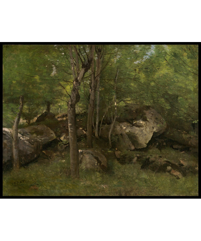 Rocks in the Forest of Fontainebleau