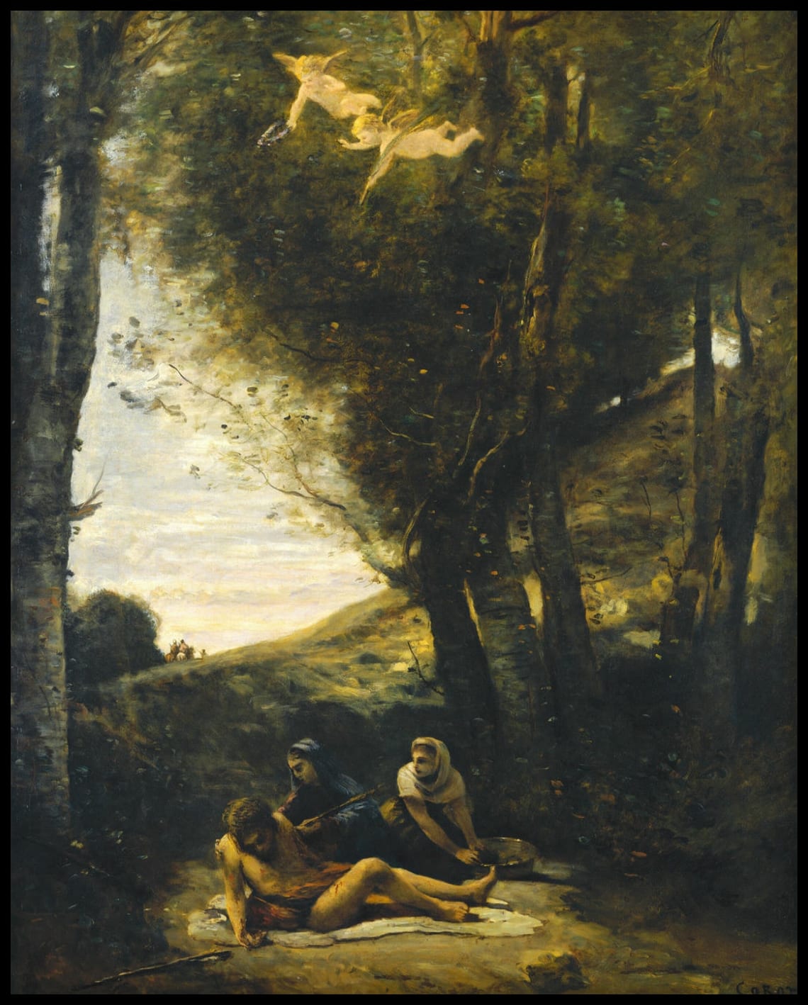 Saint Sébastien secouru par les saintes femmes