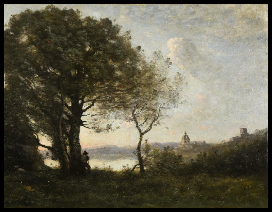 Souvenir du lac d'Albano
