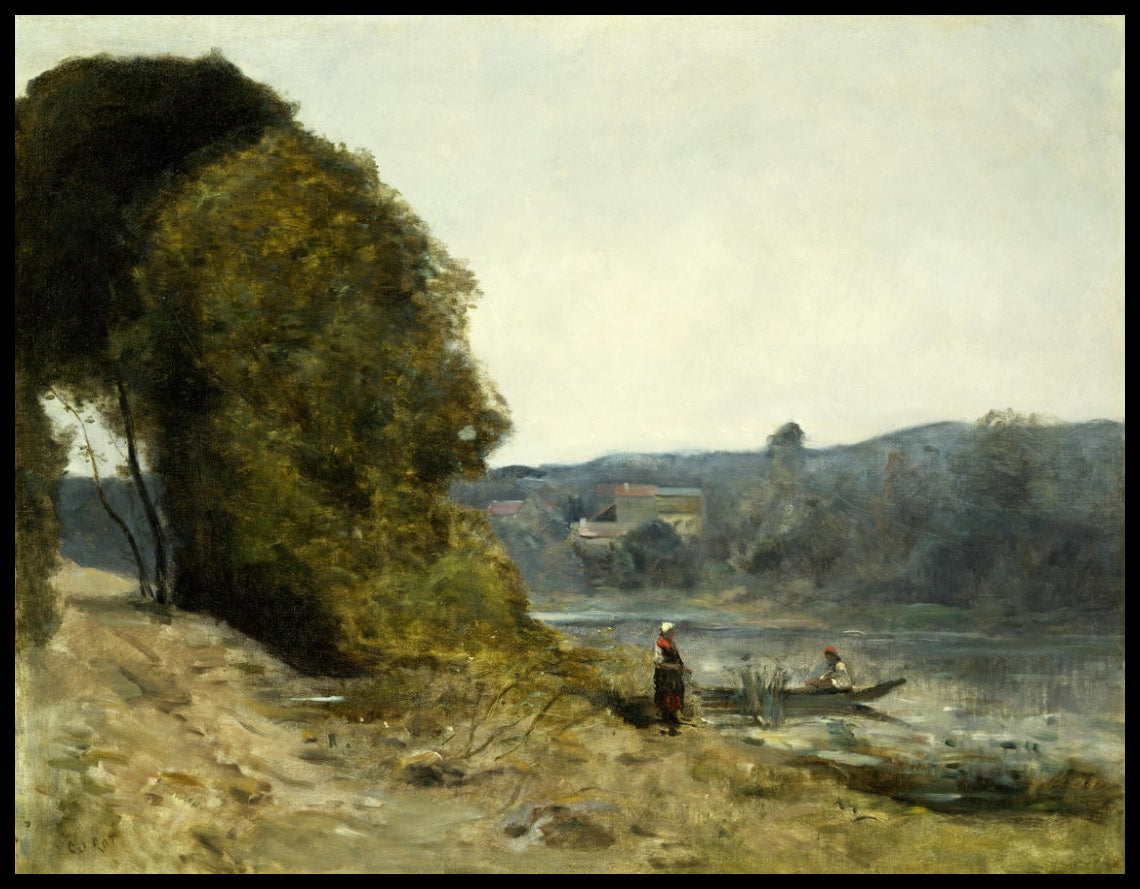 Le départ du batelier