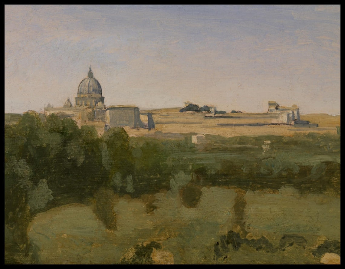 Vue de Rome depuis le mont Pincio