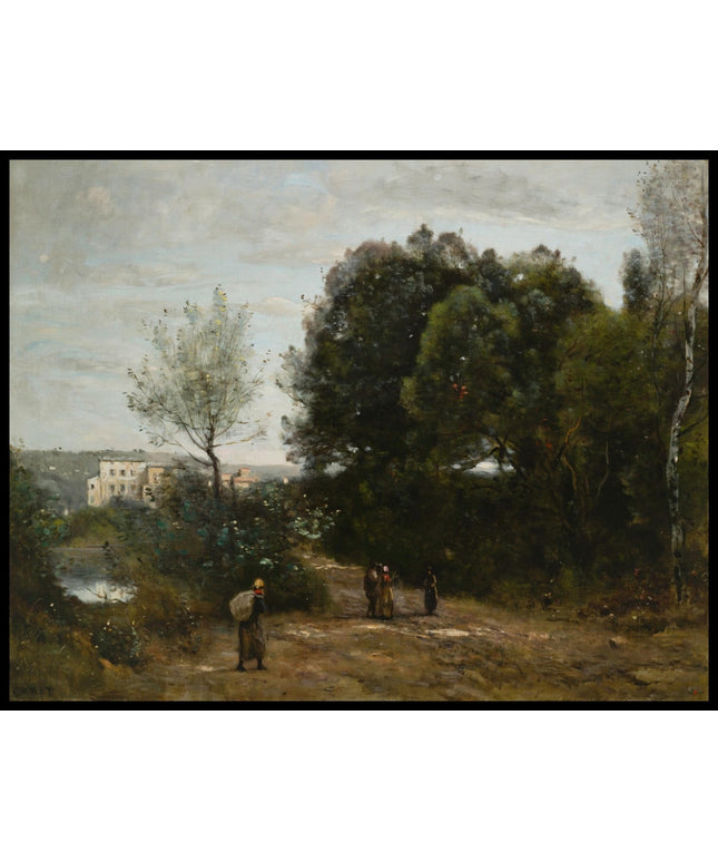 Ville d'Avray Pathway at the Pond