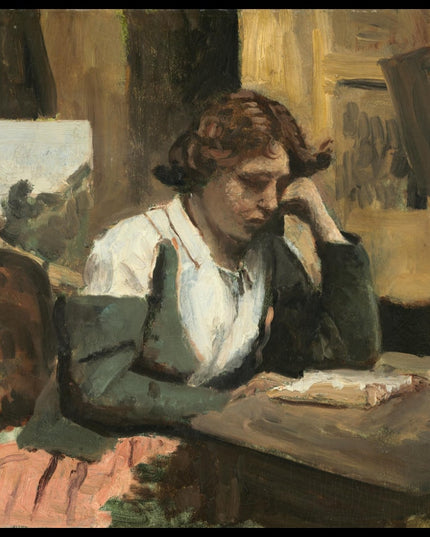 Young Girl Reading