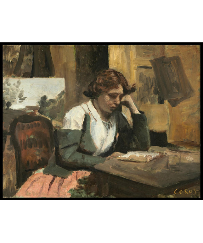Young Girl Reading
