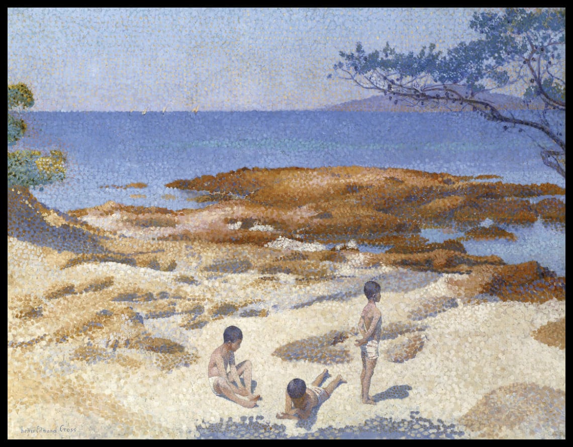 Plage à Cabasson