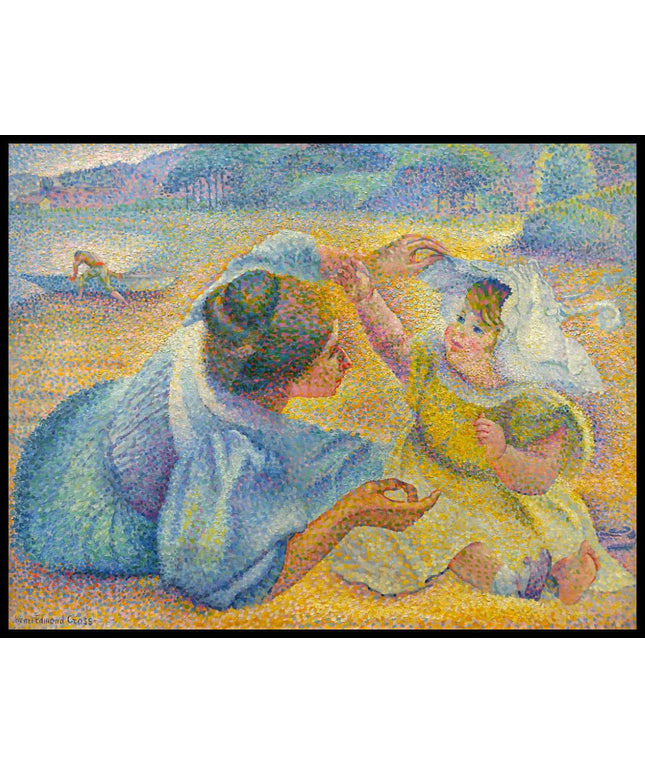 Mere Jouant avec son Enfant