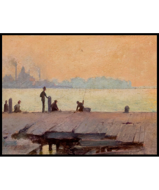 Fishermen On The Dock