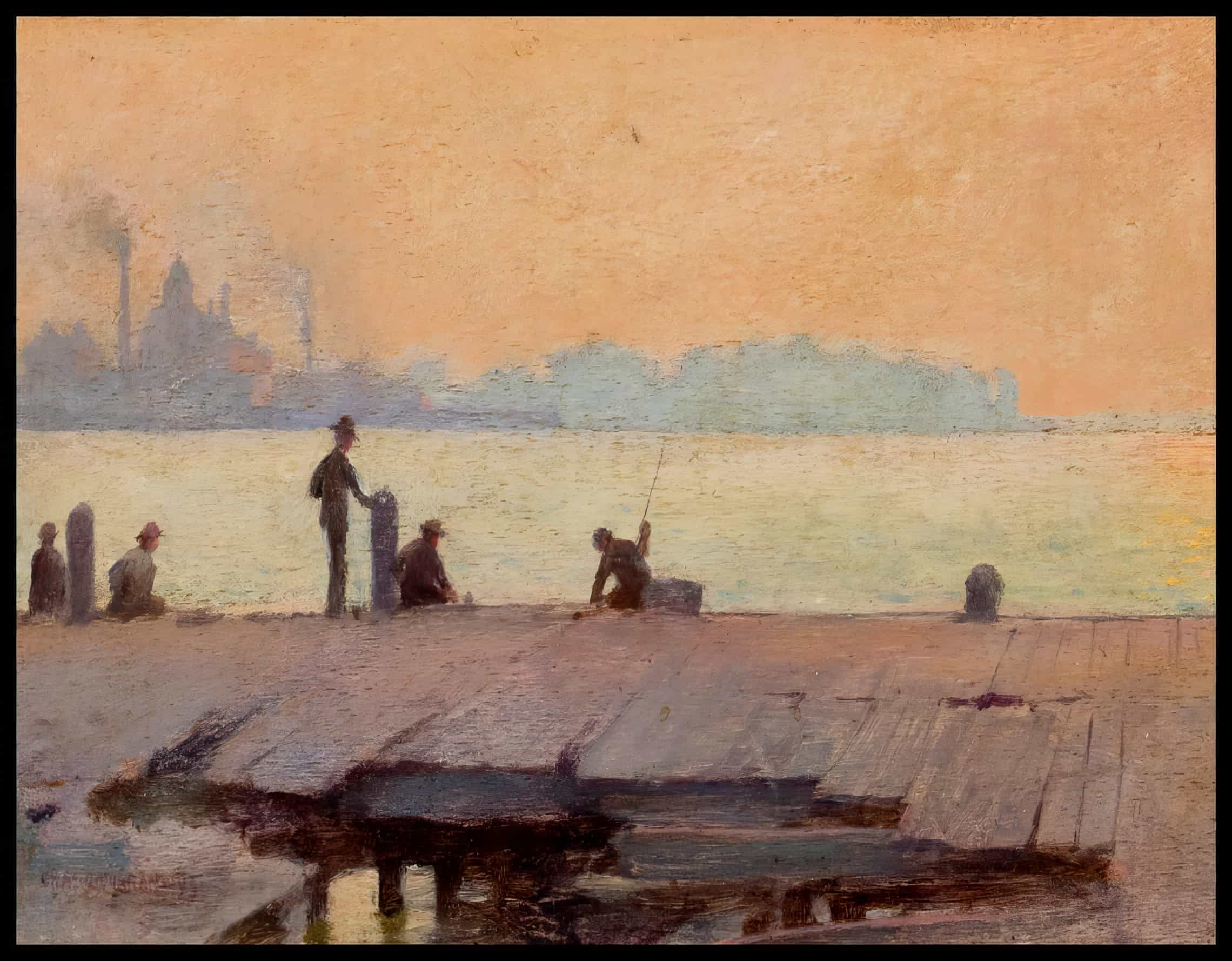Fishermen On The Dock