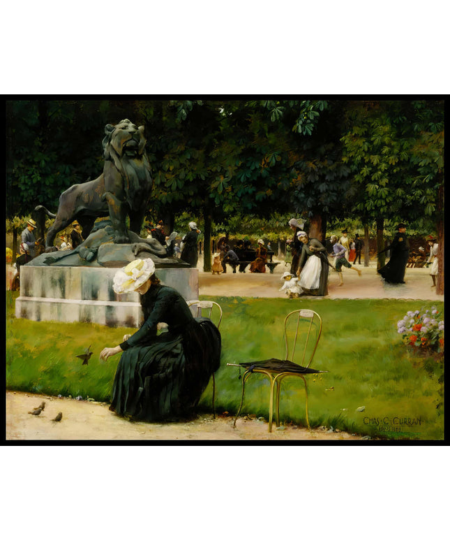 In The Luxembourg Garden