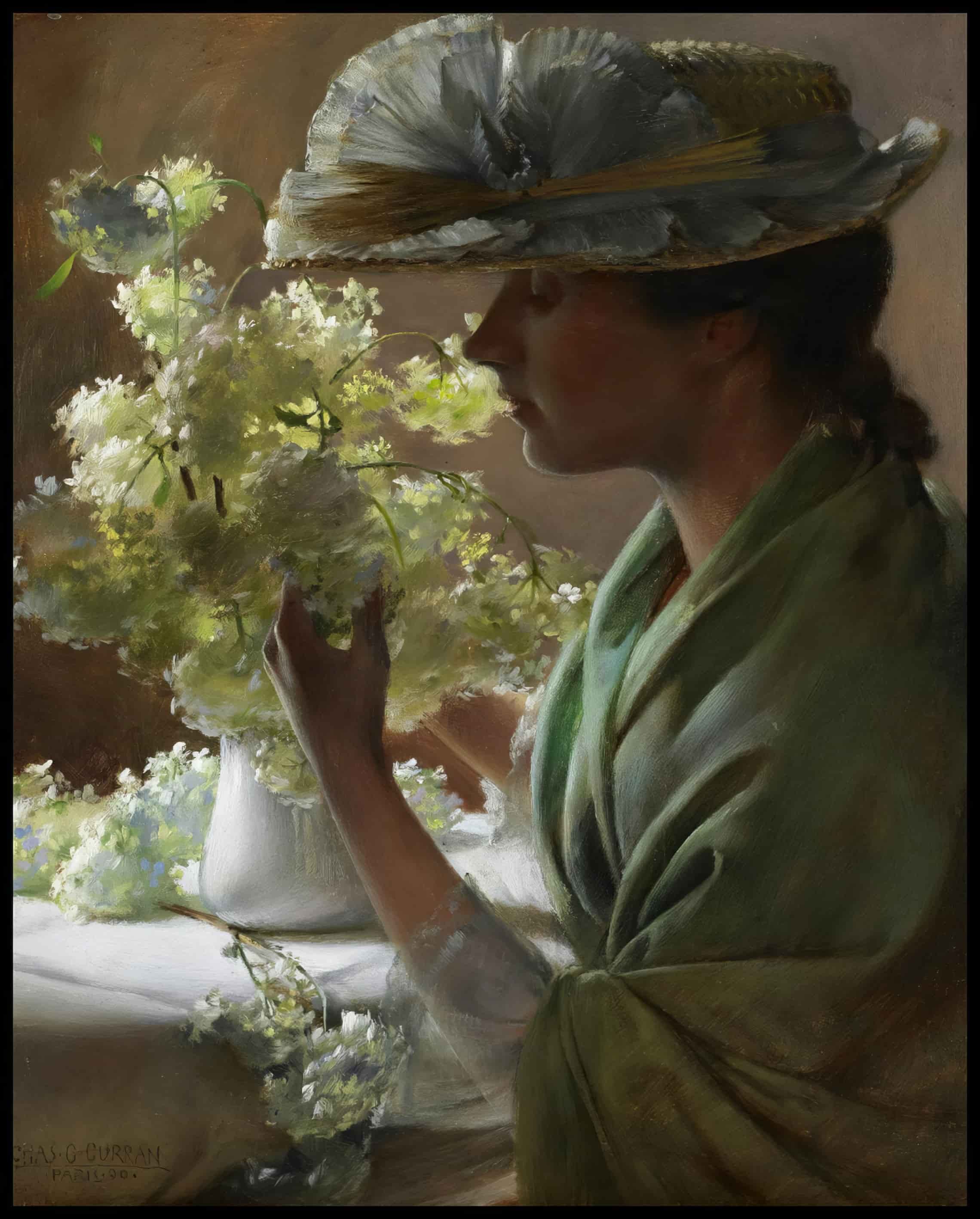 Lady With A Bouquet