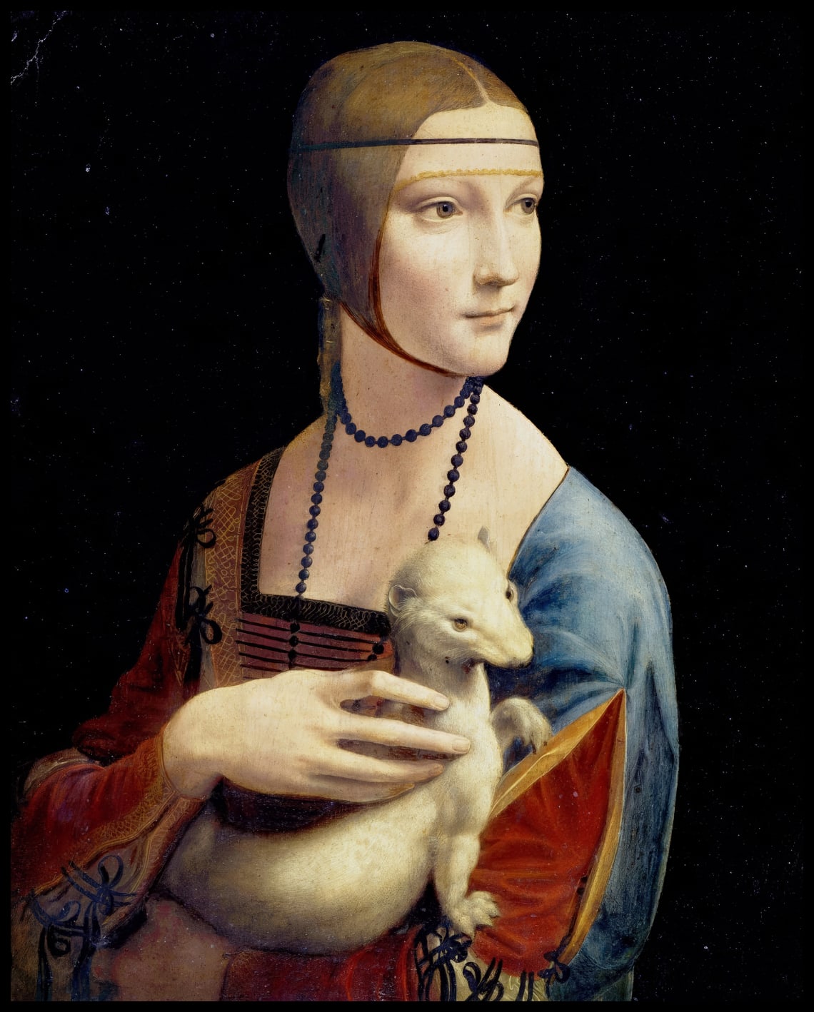 The lady with the ermine