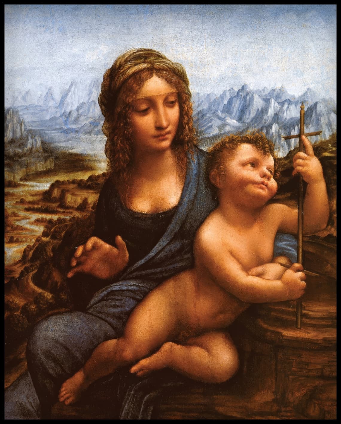 Madonna with the spindle basket