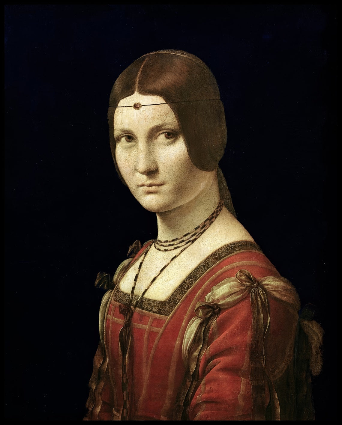 Portrait of a lady of the court of Milan
