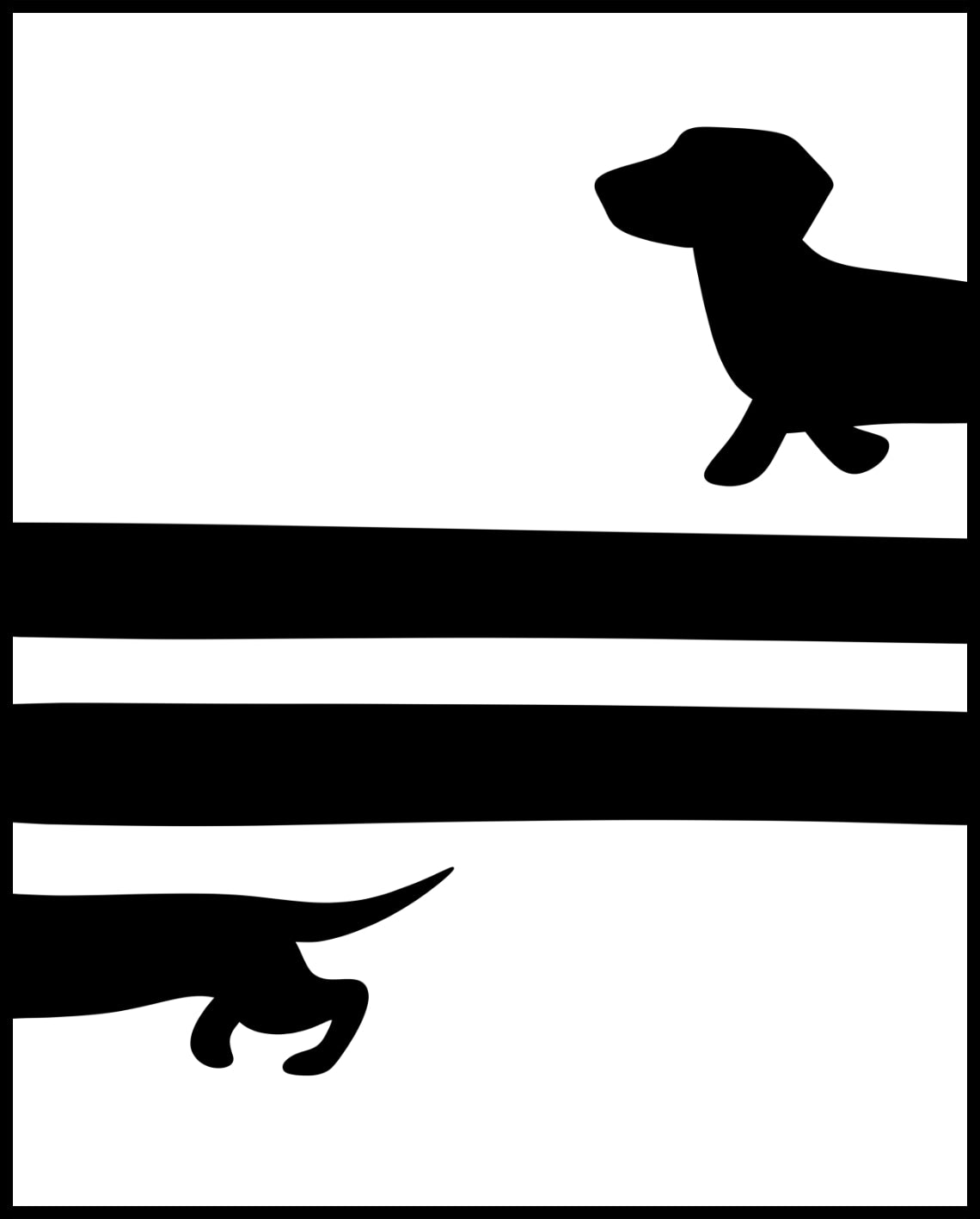 Dachshund poster