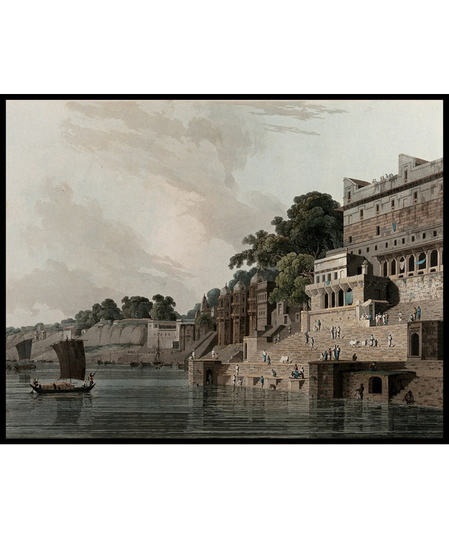Dasasamadhi Ghat on the Ganges