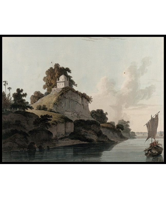 Hindu temple on the river Ganges