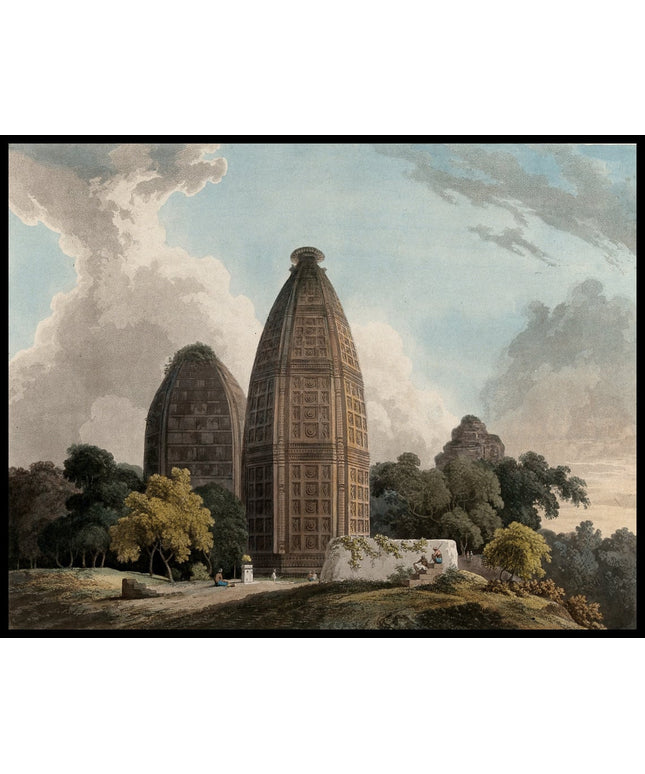 Hindoo Temples at Bindrabund