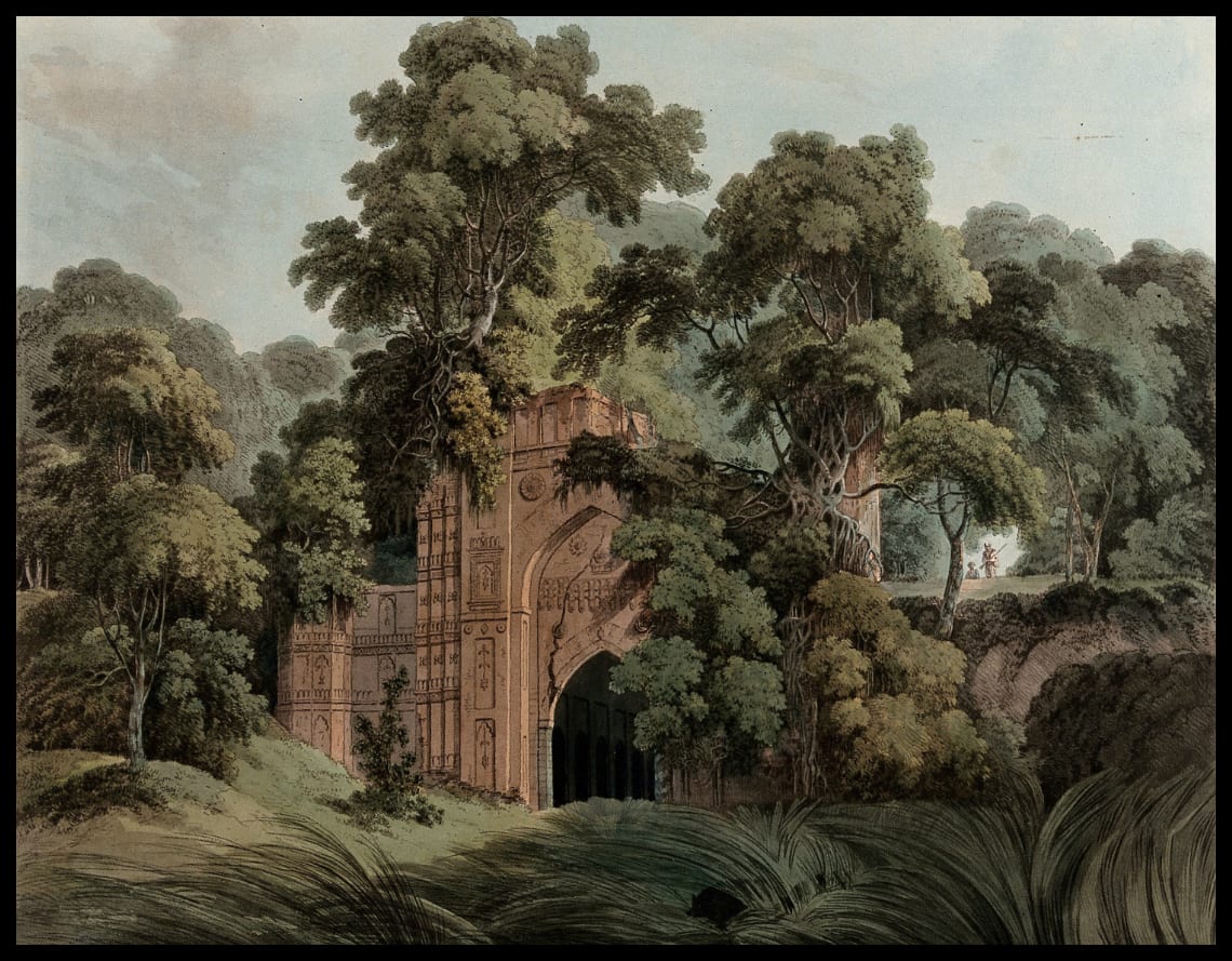 Ruins in the city of Gaur
