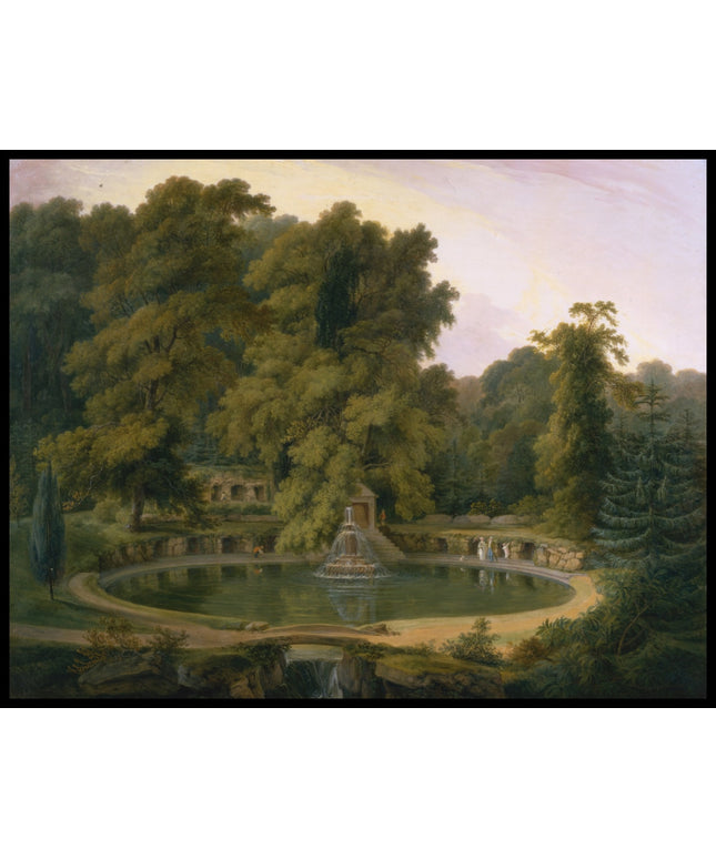 Temple, Fountain and Cave