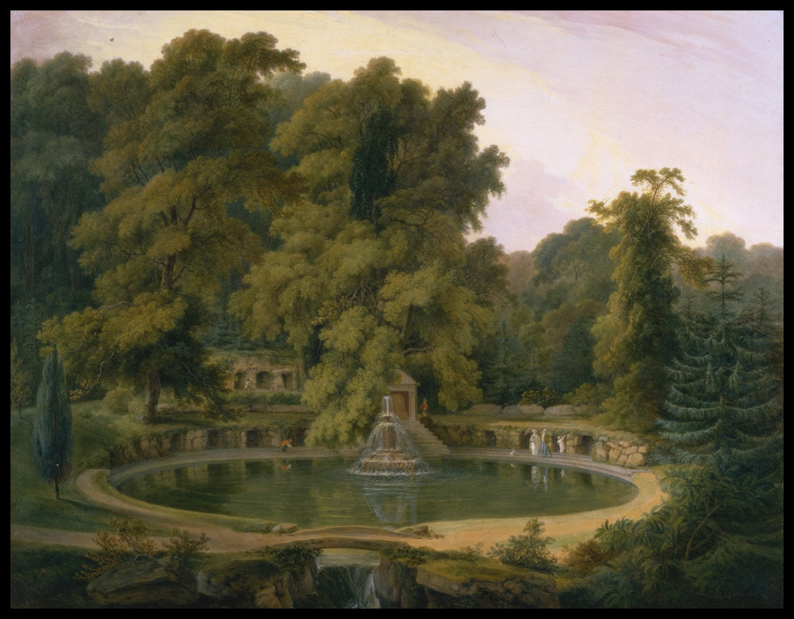 Temple, Fountain and Cave