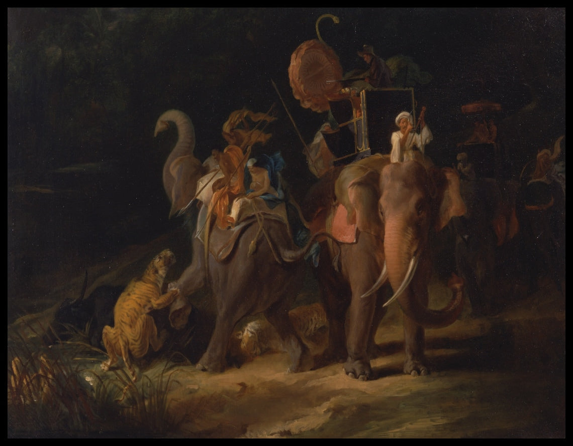 Tiger Hunting in the East Indies